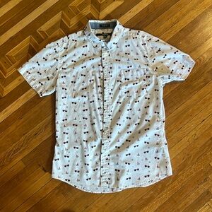 Carbon Polo Short Sleeve Button Down